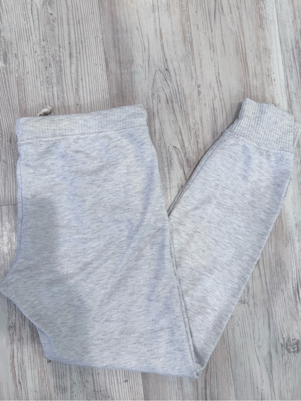 Women's Light Gray Jogger Sweatpants - Cozy Everyday Track Pants